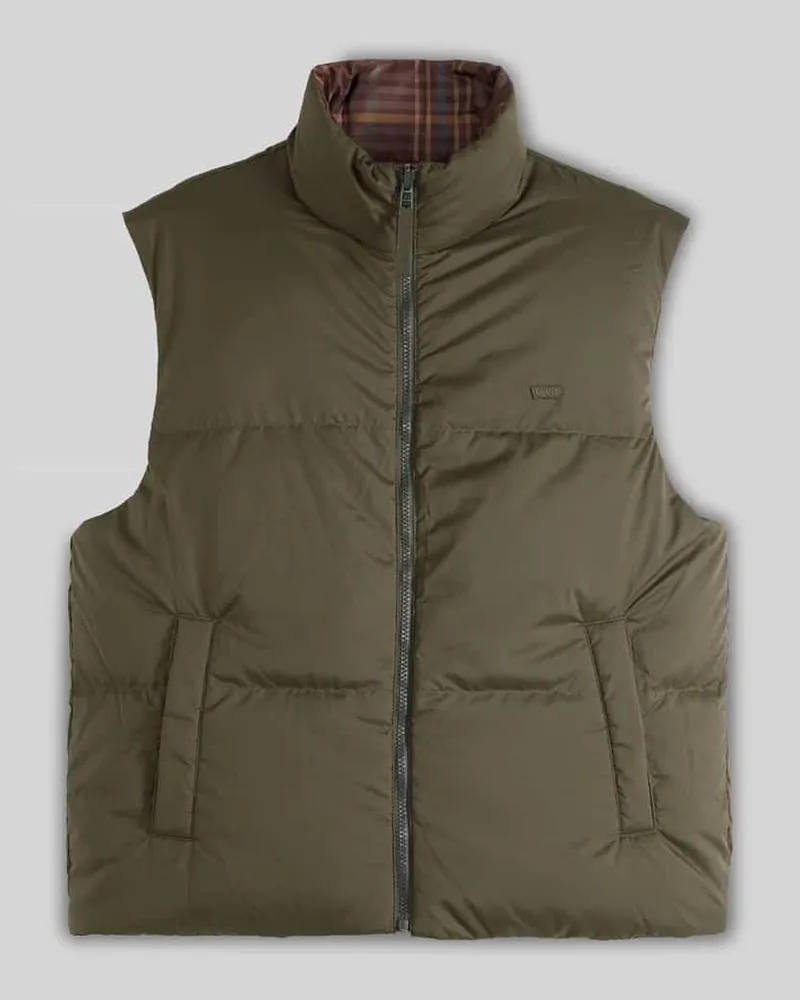 Levi's Regular Fit Weste mit Wendefunktion Oliv