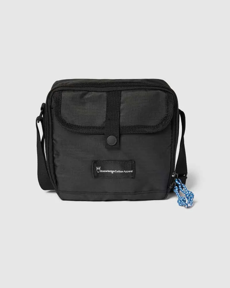 Knowledge Cotton Apparel Handtasche mit Schulterriemen Black