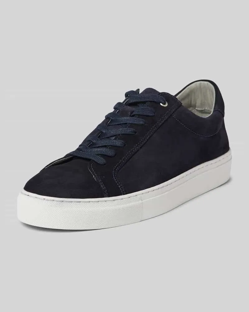 Digel Ledersneaker mit Label-Detail Modell 'Summer 
