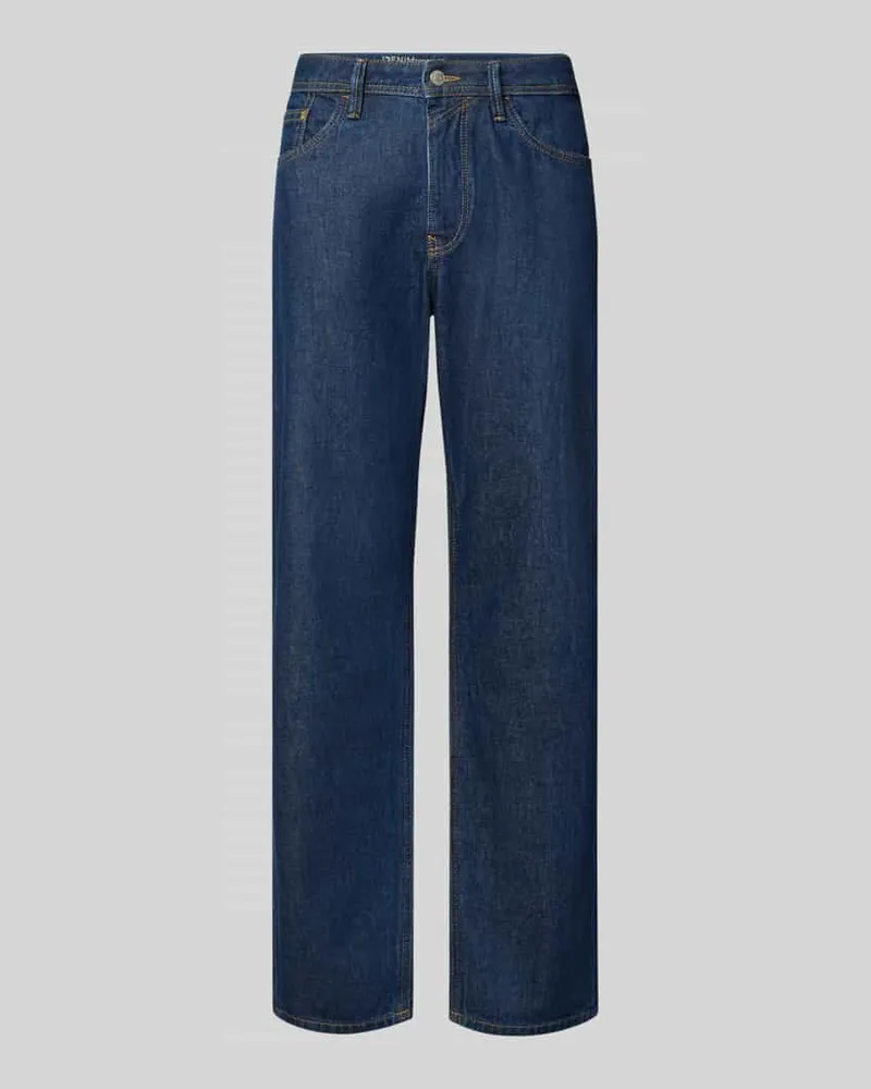 Tom Tailor Relaxed Fit Jeans aus reiner Baumwolle Modell 'TTWAYLEN Jeansblau