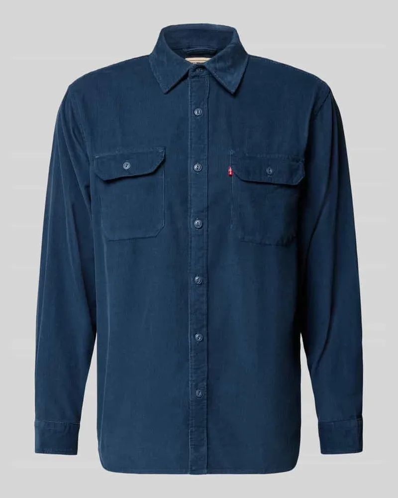 Levi's Relaxed Fit Freizeithemd mit Kentkragen Modell 'JACKSON WORKER 