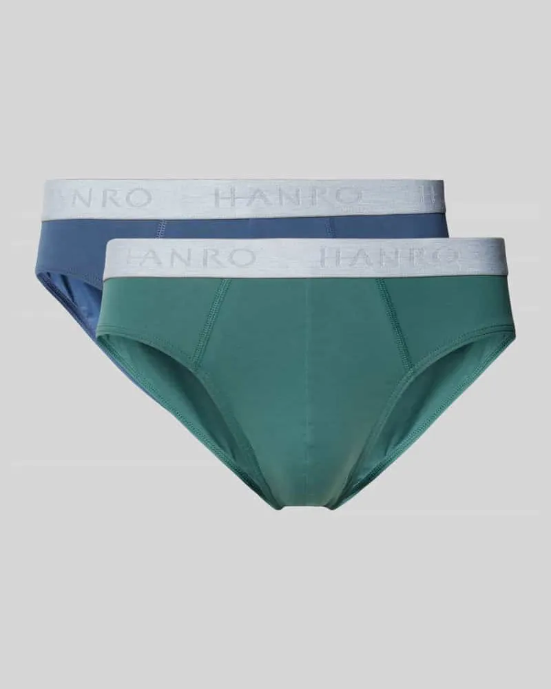 Hanro Slip mit elastischem Label-Bund im 2er-Pack 