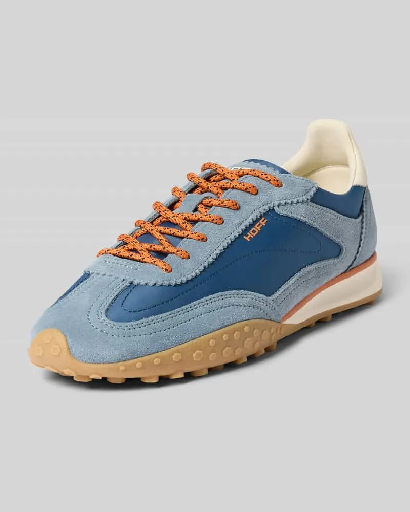HOFF Sneaker aus Leder-Mix Modell 'Bridge Hellblau