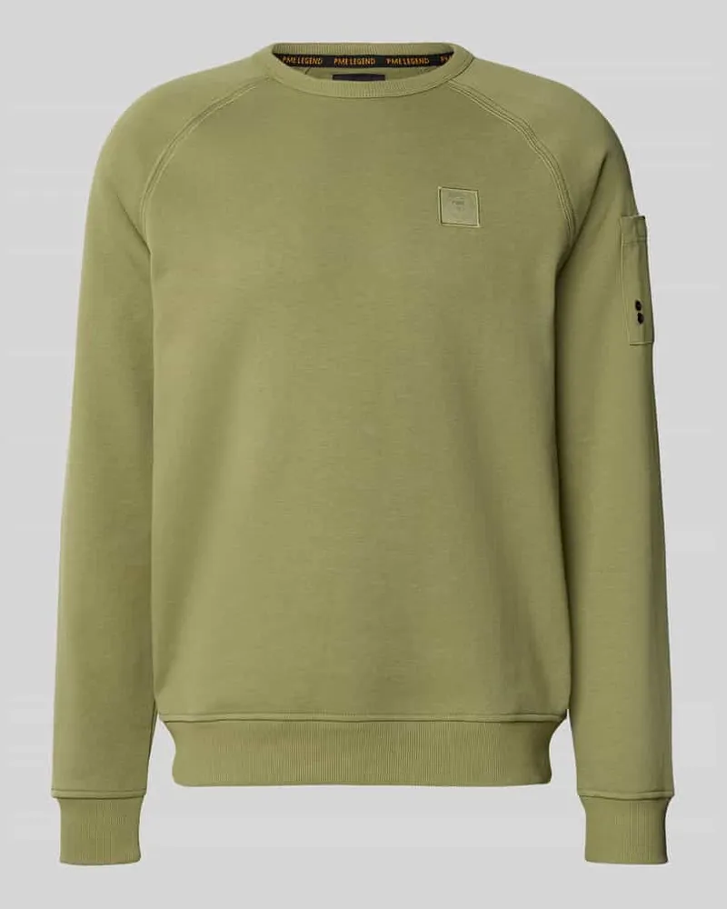 PME Legend Sweatshirt mit Label-Patch 