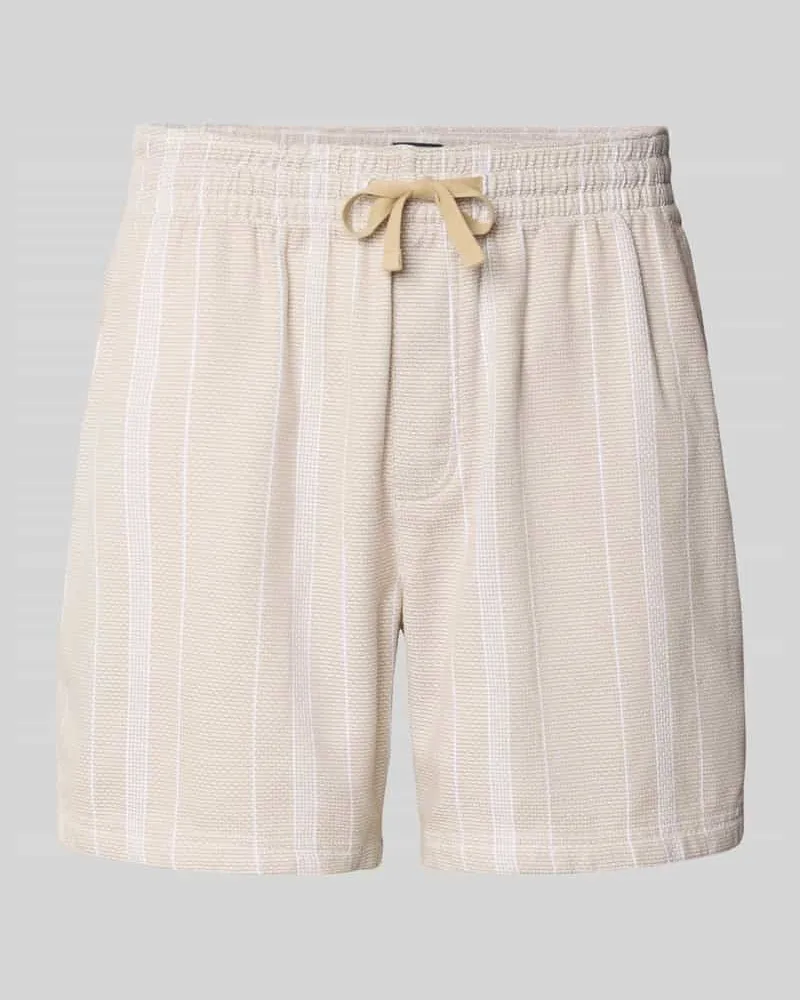 Tommy Hilfiger Regular Fit Shorts mit Allover-Muster 