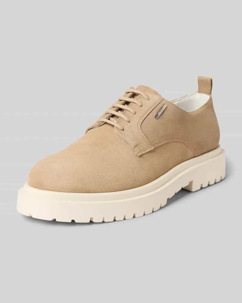 Antony Morato Schnürschuhe mit Label-Detail Modell 'RUSSELL Beige