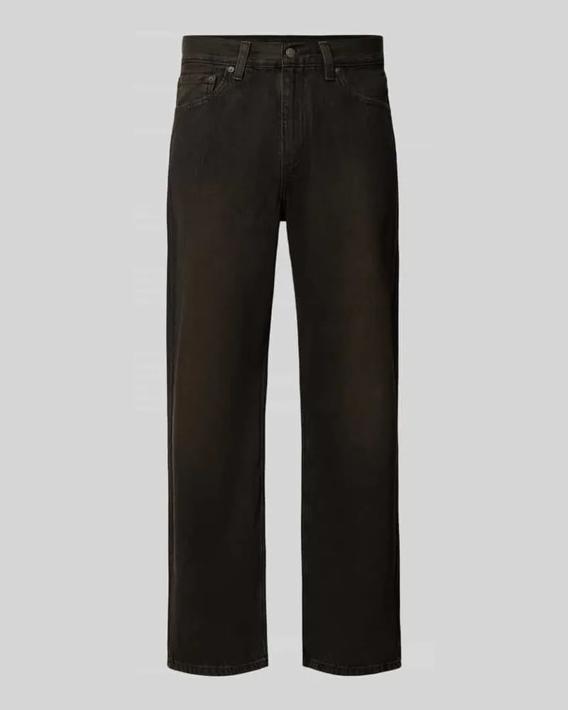 Levi's Loose Fit Jeans aus reiner Baumwolle Modell '565 Black