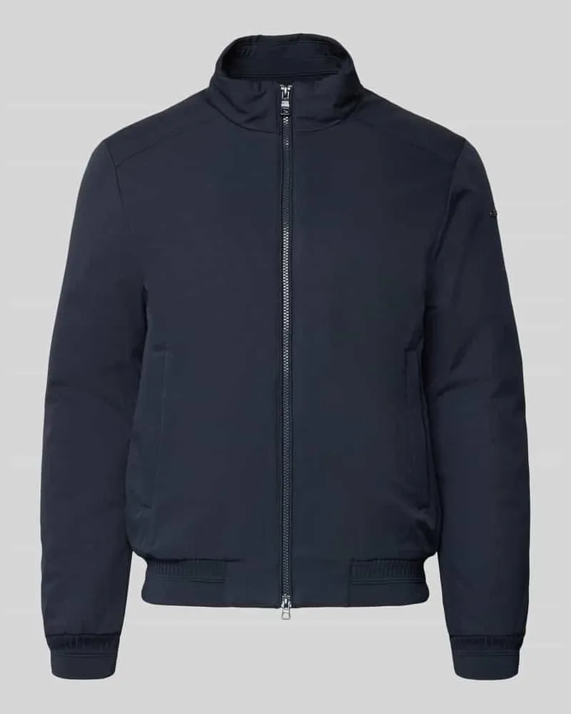 Geox Regular Fit Blouson mit Zweiwege-Reißverschluss Marine