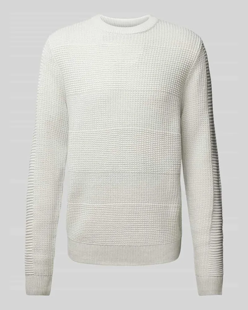 Jack & Jones Strickpullover mit Strukturmuster Modell 'HUGO 
