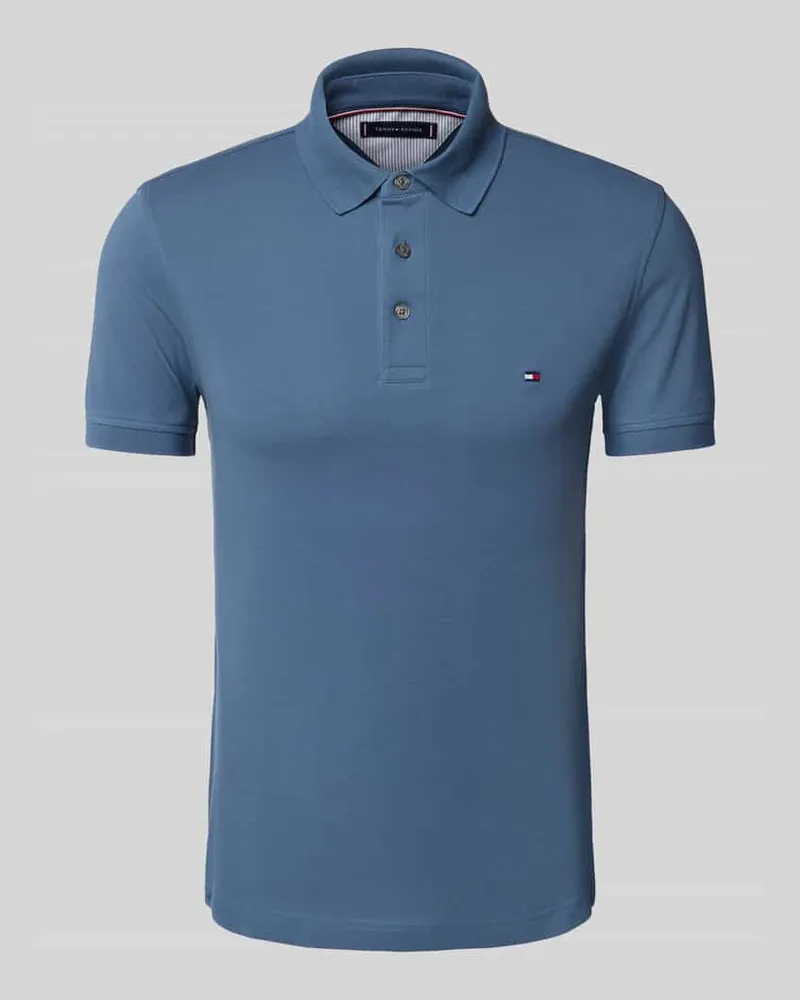 Tommy Hilfiger Slim Fit Poloshirt aus Baumwoll-Elasthan-Mix 