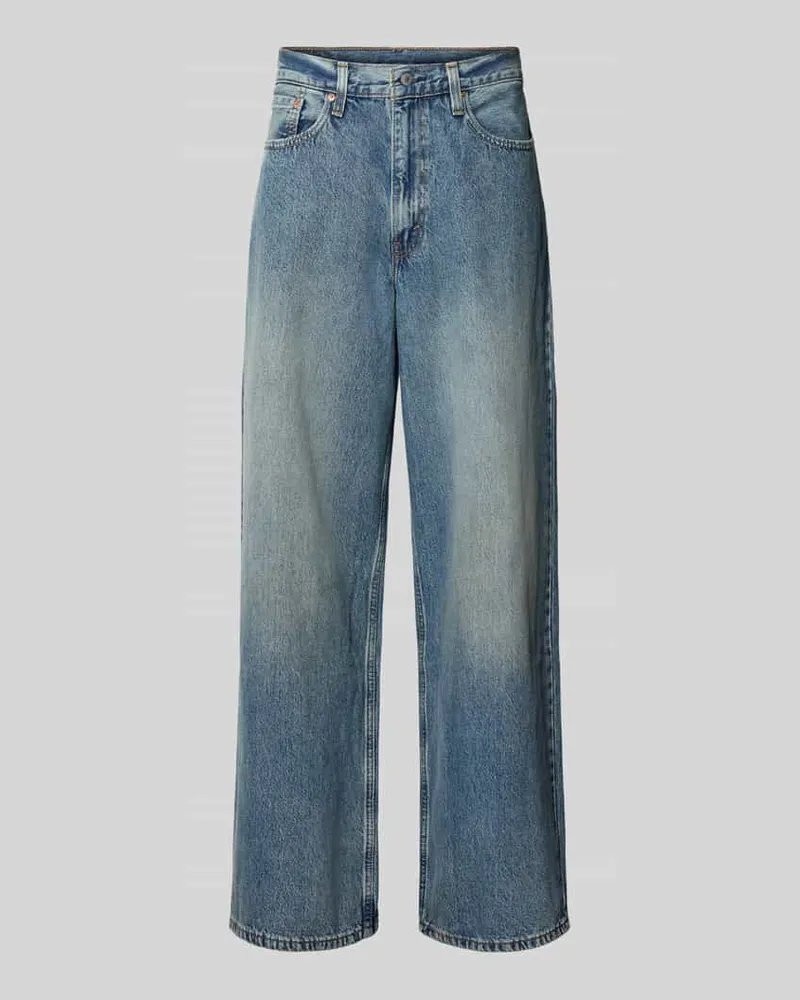 Levi's Baggy Jeans mit 5-Pocket-Design Rauchblau