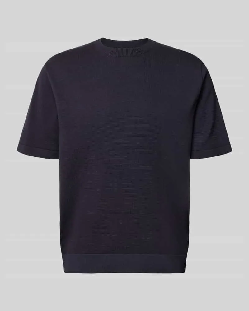 Jack & Jones T-Shirt mit Label-Detail Modell 'MILANO Marine