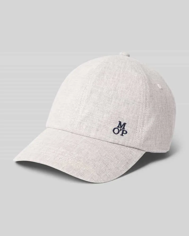 Marc O'Polo Basecap aus Baumwoll-Leinen-Mix Marine