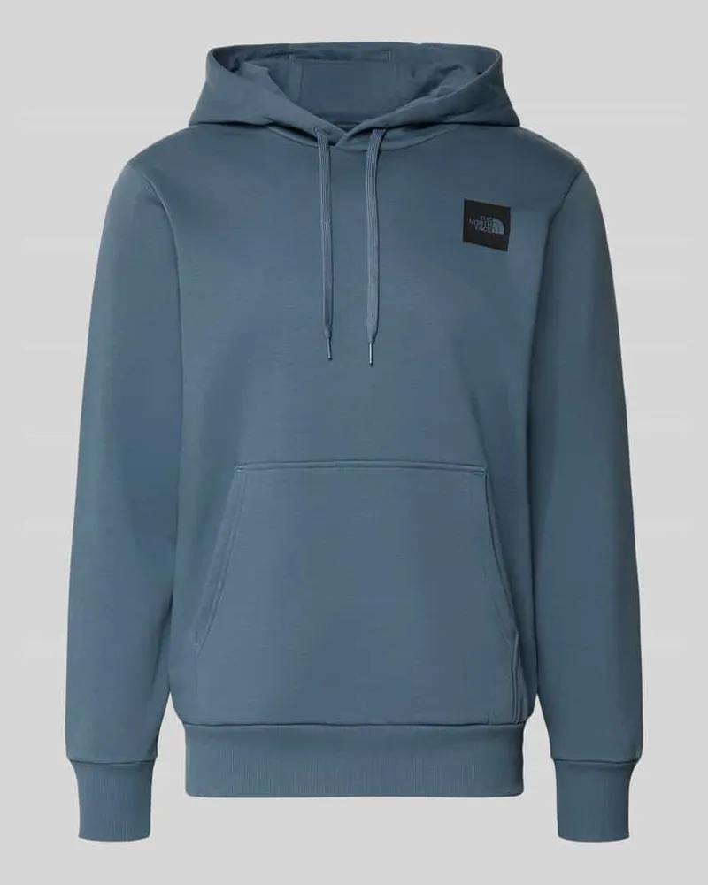 The North Face Regular Fit Hoodie mit Logo-Print Rauchblau