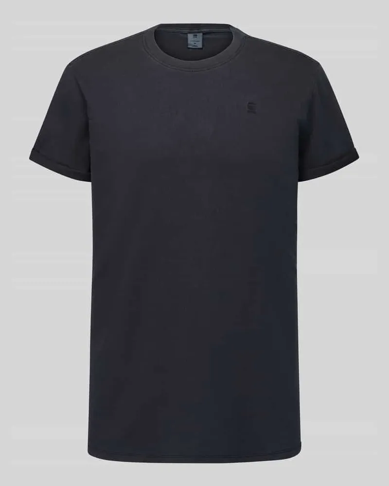 G-STAR RAW Relaxed Fit T-Shirt aus reiner Baumwolle Modell 'Lash washed Dunkelgrau