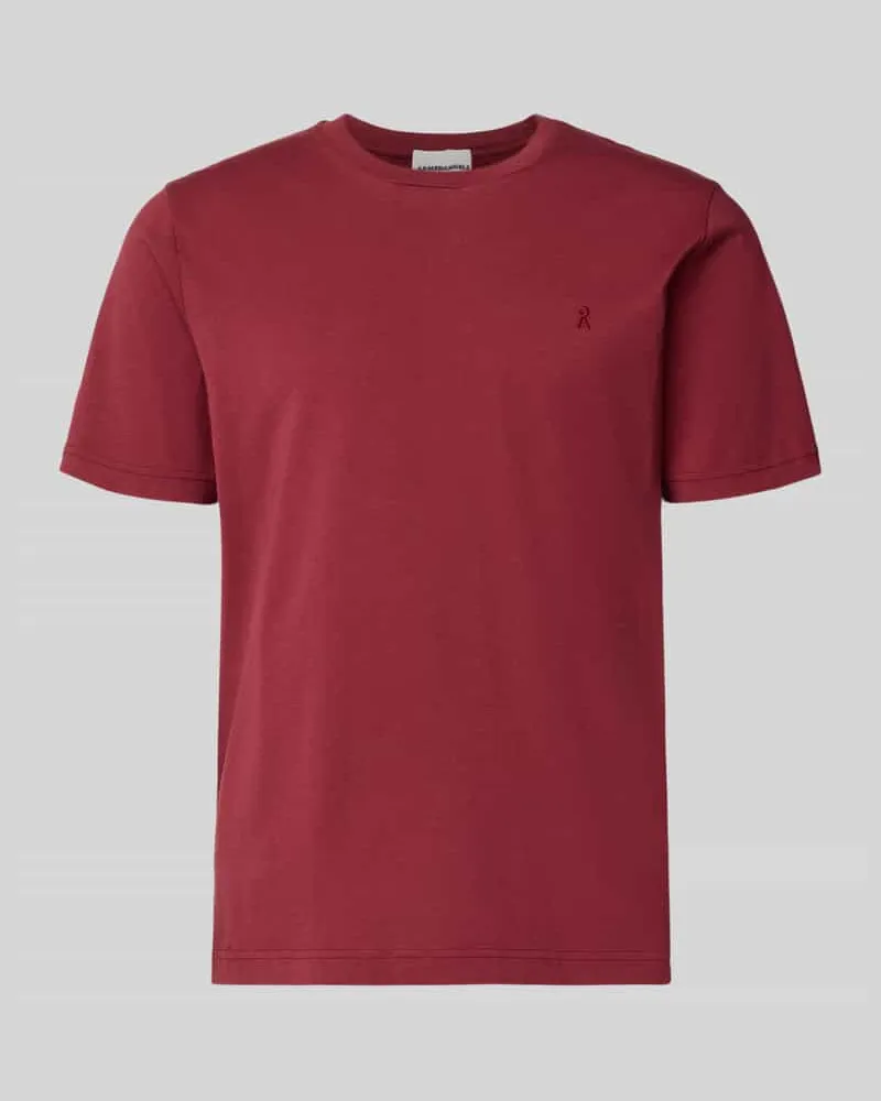 Armedangels Regular Fit T-Shirt aus reiner Baumwolle Modell 'JAAMES Kirsche