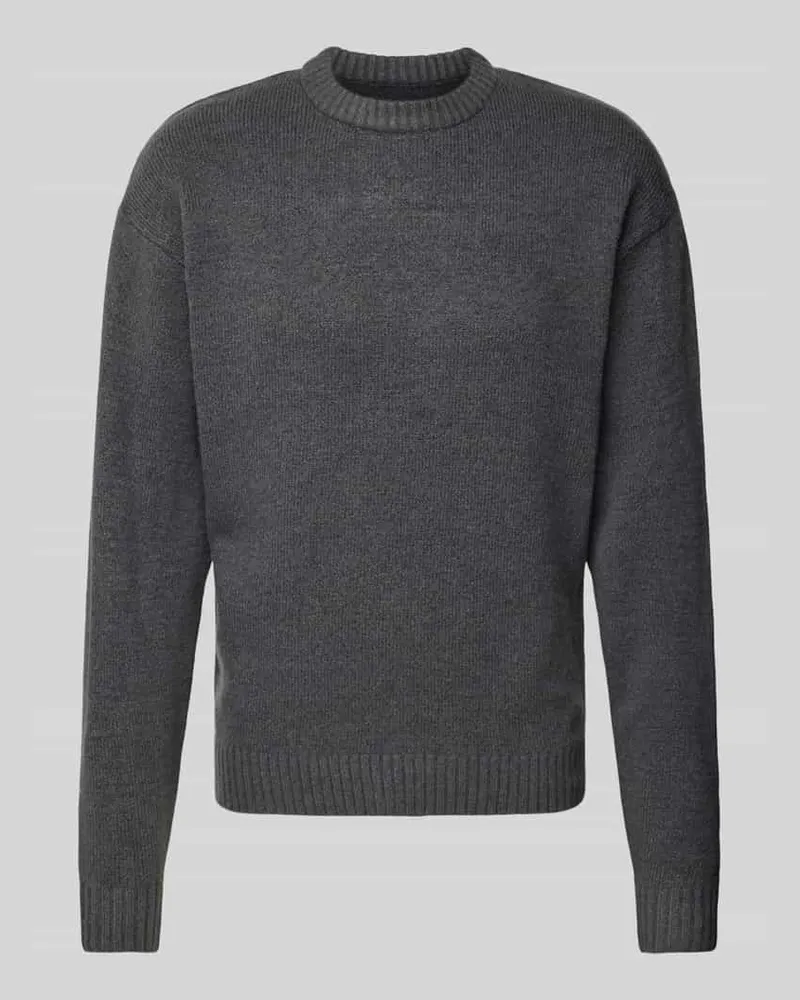 Jack & Jones Strickpullover mit gerippten Abschlüssen Modell 'OLLIE 