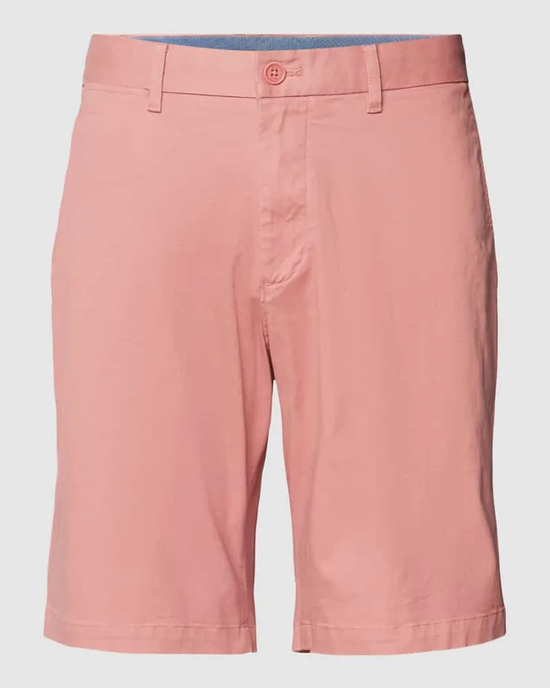Tommy Hilfiger Straight Leg Chinoshorts mit Gesäßtaschen Modell 'HARLEM 