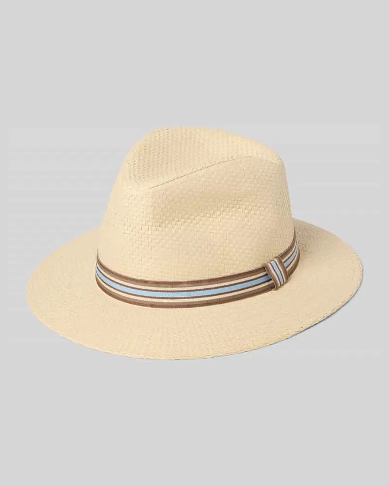 Müller Headwear Hut mit Zierband Camel