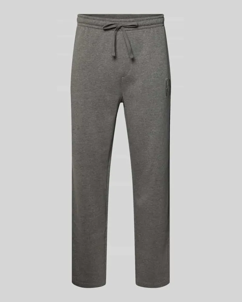 GAP Sweatpants mit elastischem Bund und Logo Mittelgrau