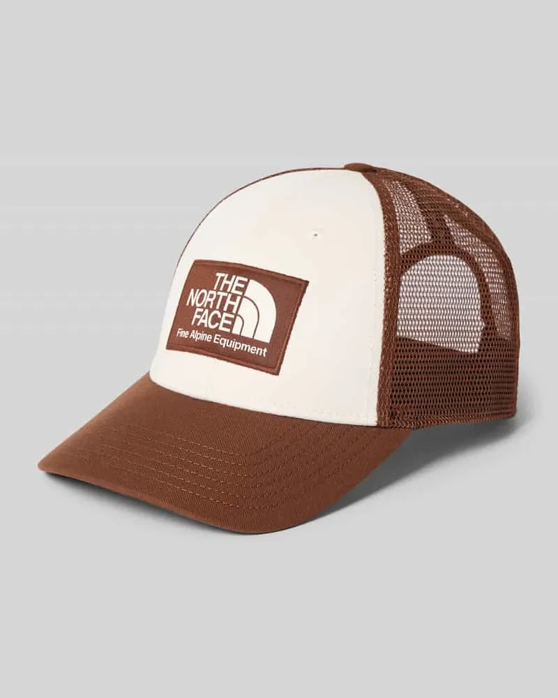 The North Face Trucker Cap mit Label-Patch Rostrot