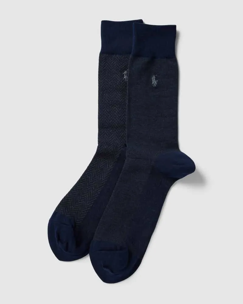 Ralph Lauren Socken mit grafischem Muster im 2er-Pack 