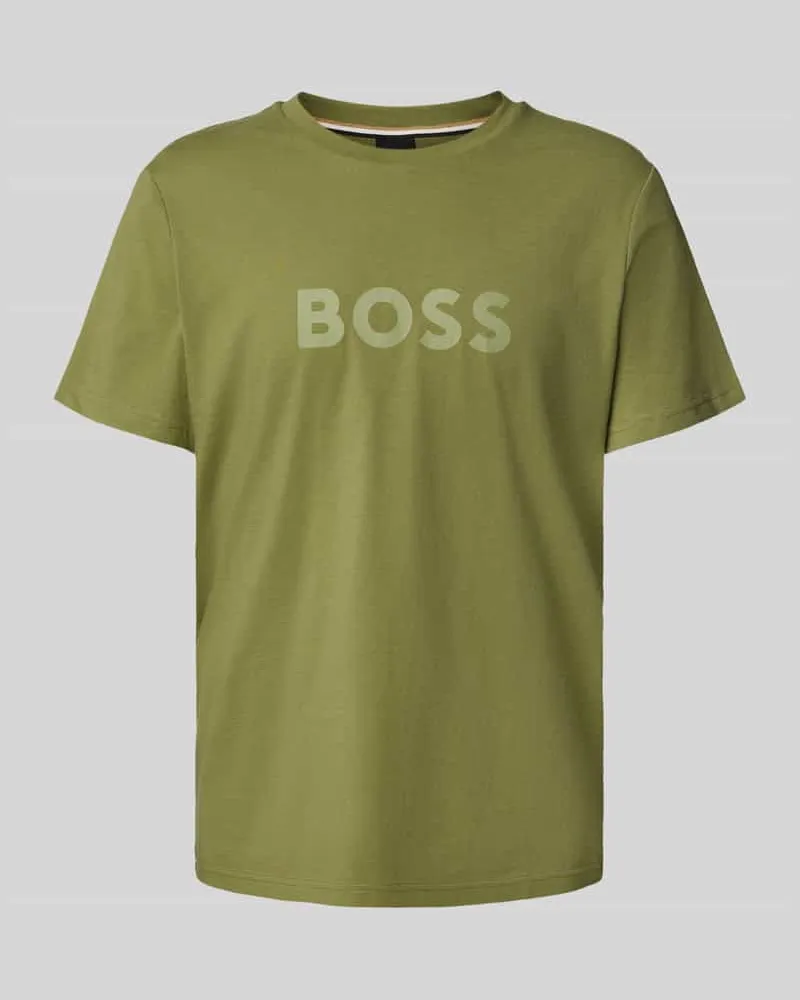 HUGO BOSS T-Shirt mit Label-Print 
