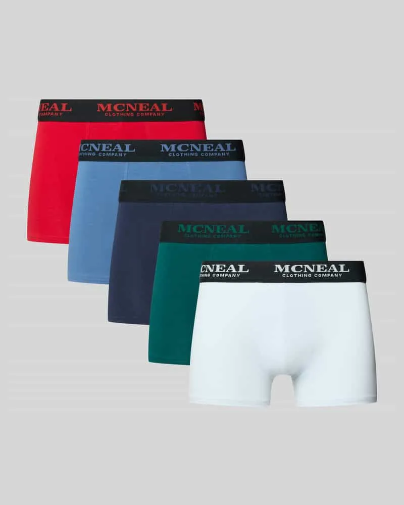 McNeal Trunks mit elastischem Bund im 5er-Pack Marine