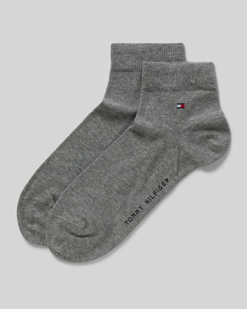 Tommy Hilfiger Sneaker-Socken aus Baumwoll-Mix im 2er-Pack Modell '2ER QUARTER 