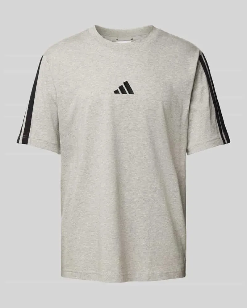 adidas T-Shirt mit Logo-Stitching 