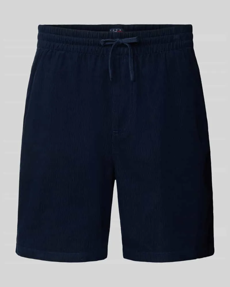 Tommy Hilfiger Tapered Bermudas aus Baumwoll-Cord 