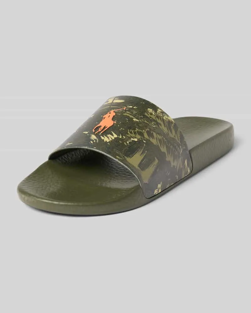 Ralph Lauren Sandalette mit Logo 