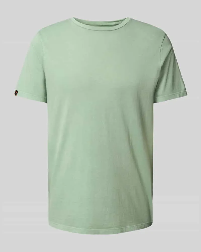 Superdry. T-Shirt mit Label-Detail Mint