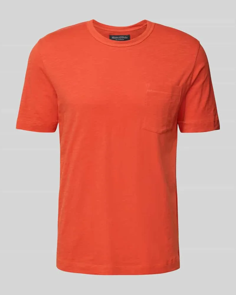 Marc O'Polo Regular Fit T-Shirt aus reiner Baumwolle 