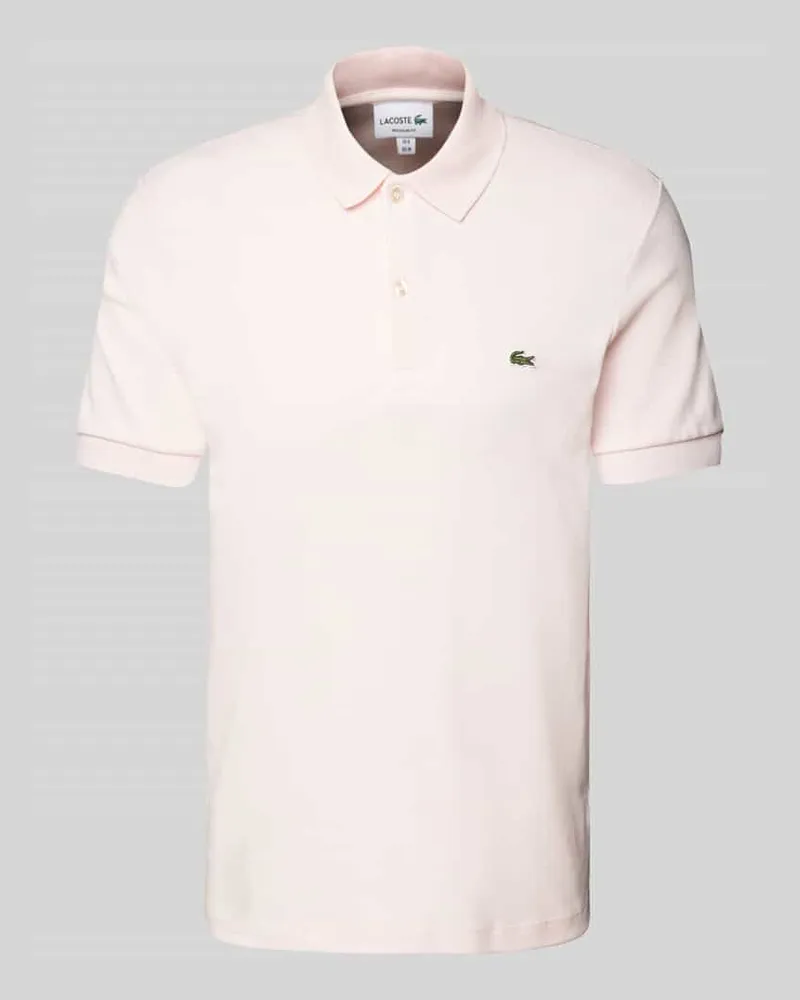 Lacoste Regular Fit Poloshirt mit Label-Detail 