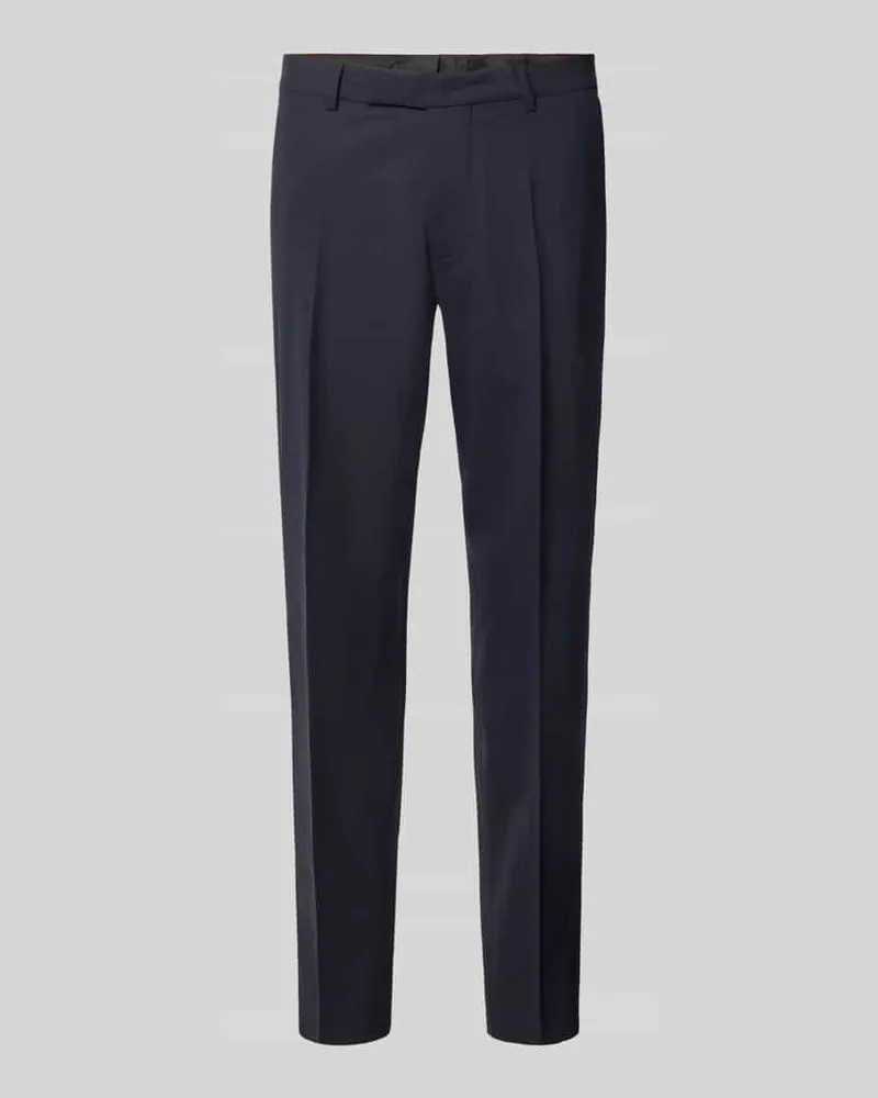 cinque Straight Fit Hose mit Bügelfalten Modell 'Totti Dunkelblau