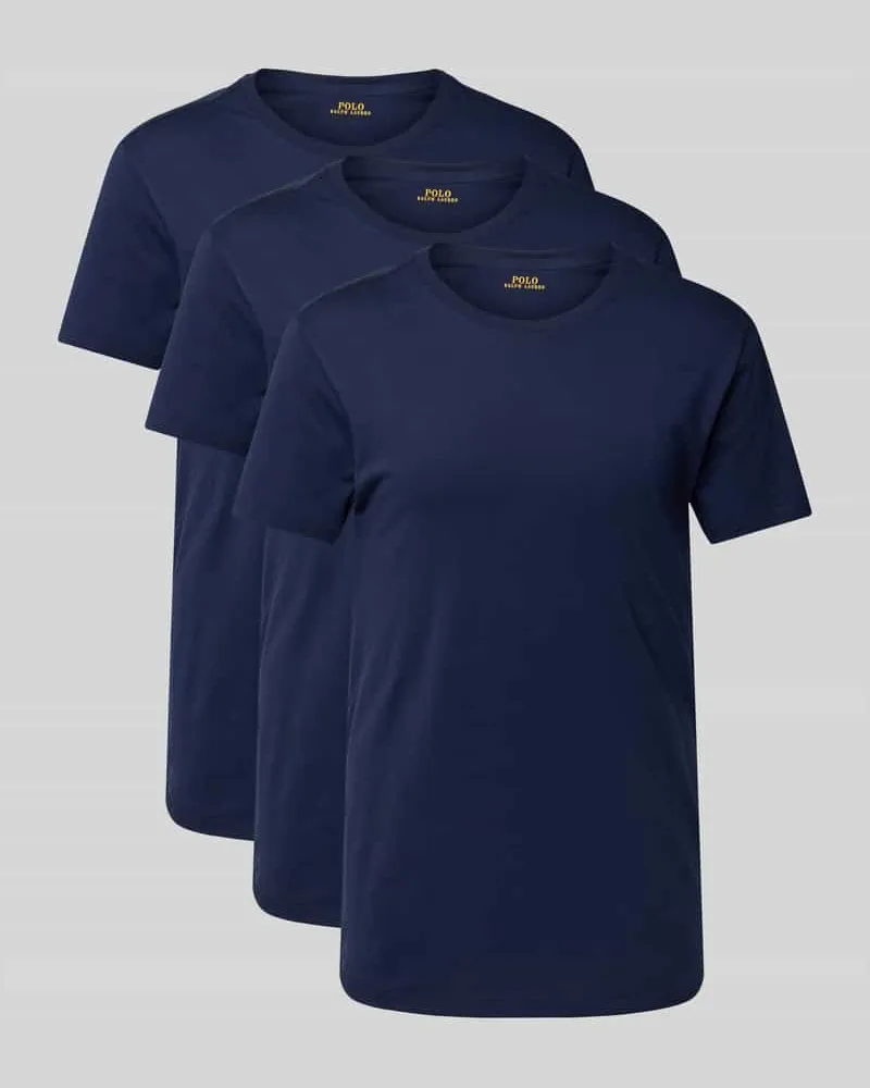 Ralph Lauren Regular Fit T-Shirt Modell 'Crew' im 3er-Pack 