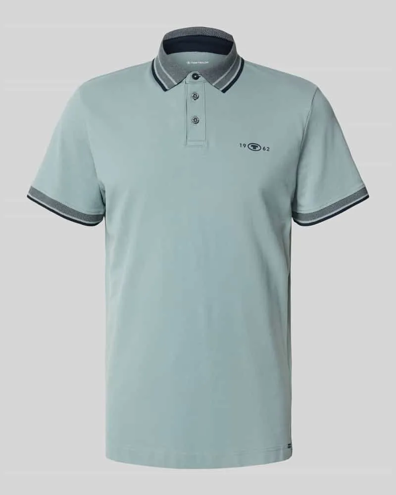 Tom Tailor Regular Fit Poloshirt mit Kontraststreifen 
