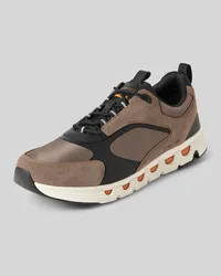 Geox Sneaker mit Schnürverschluss Modell 'SPHERICA Beige