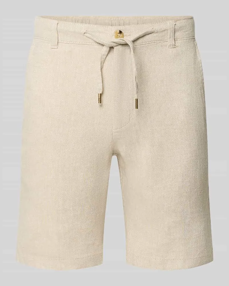 Jack & Jones Shorts mit Tunnelzug Modell 'STACE MYKONOS Oliv