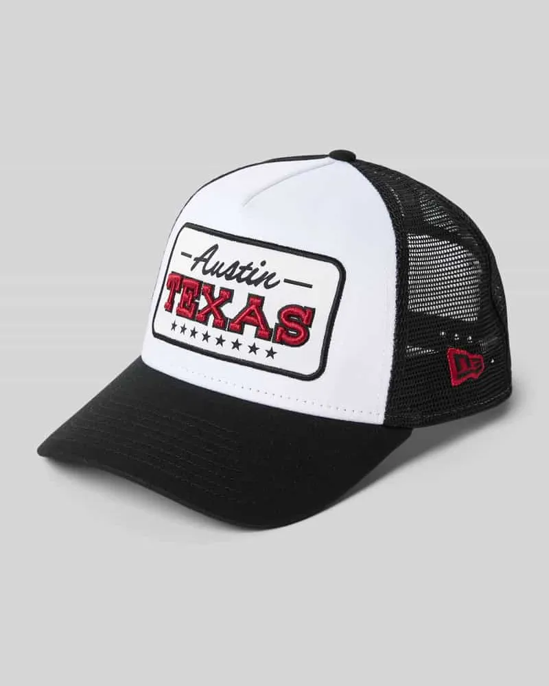 New Era Trucker Cap mit Location Patch Black