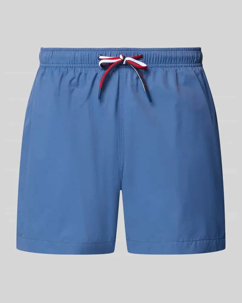 McNeal Badehose mit elastischem Bund und Tunnelzug Rauchblau