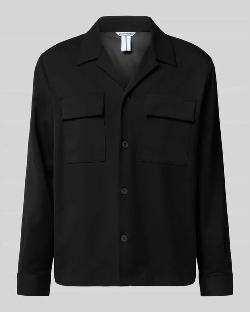 Antony Morato Regular Fit Hemdjacke mit Reverskragen 