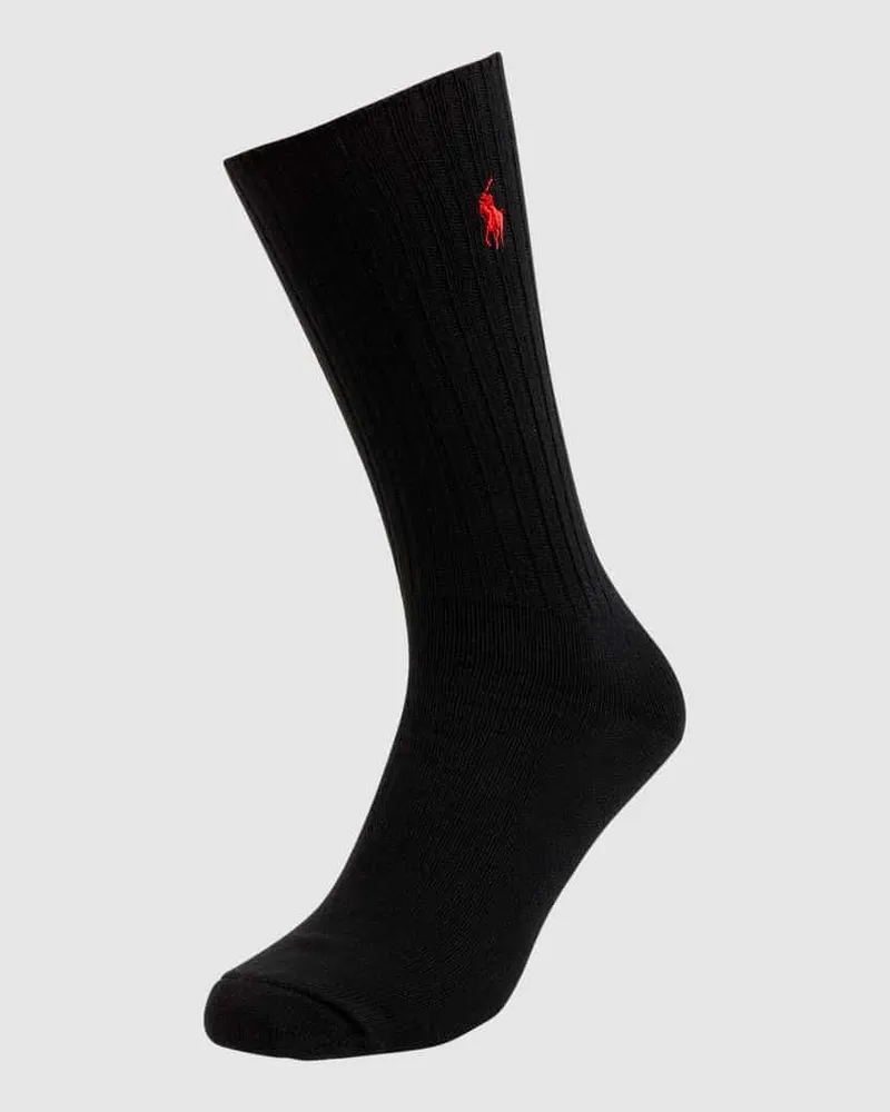 Ralph Lauren Socken mit Label-Stitching Modell 'CREW SOCK 
