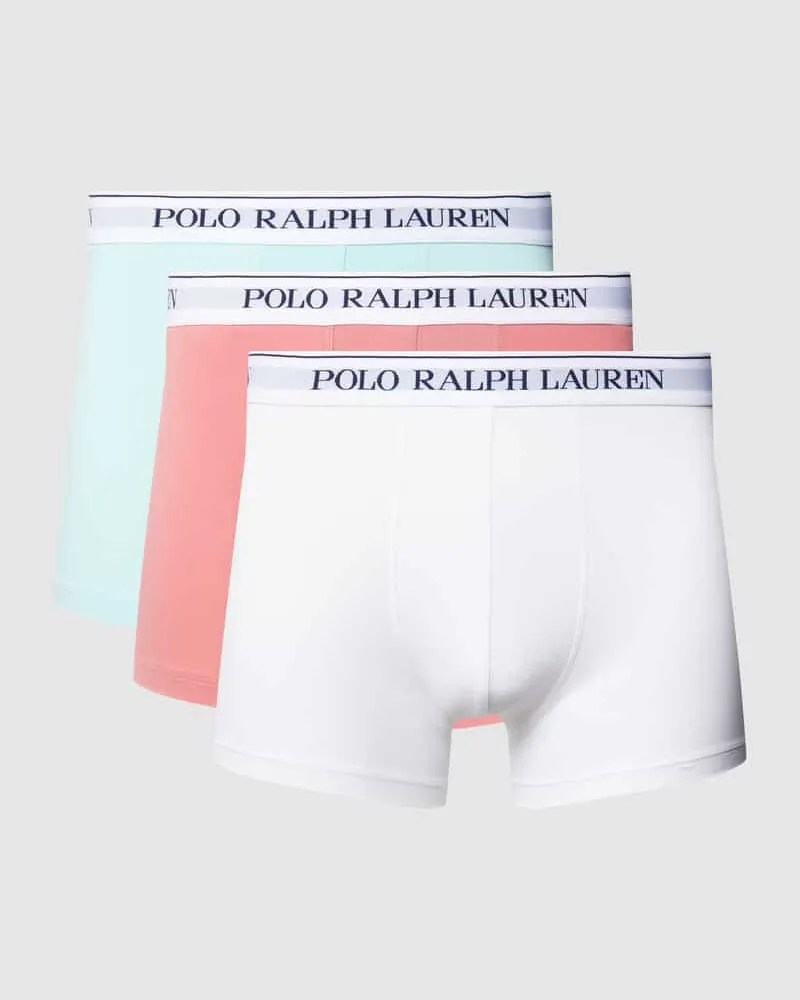 Ralph Lauren Trunks mit Label-Detail Modell 'CLASSIC' im 3er-Pack 