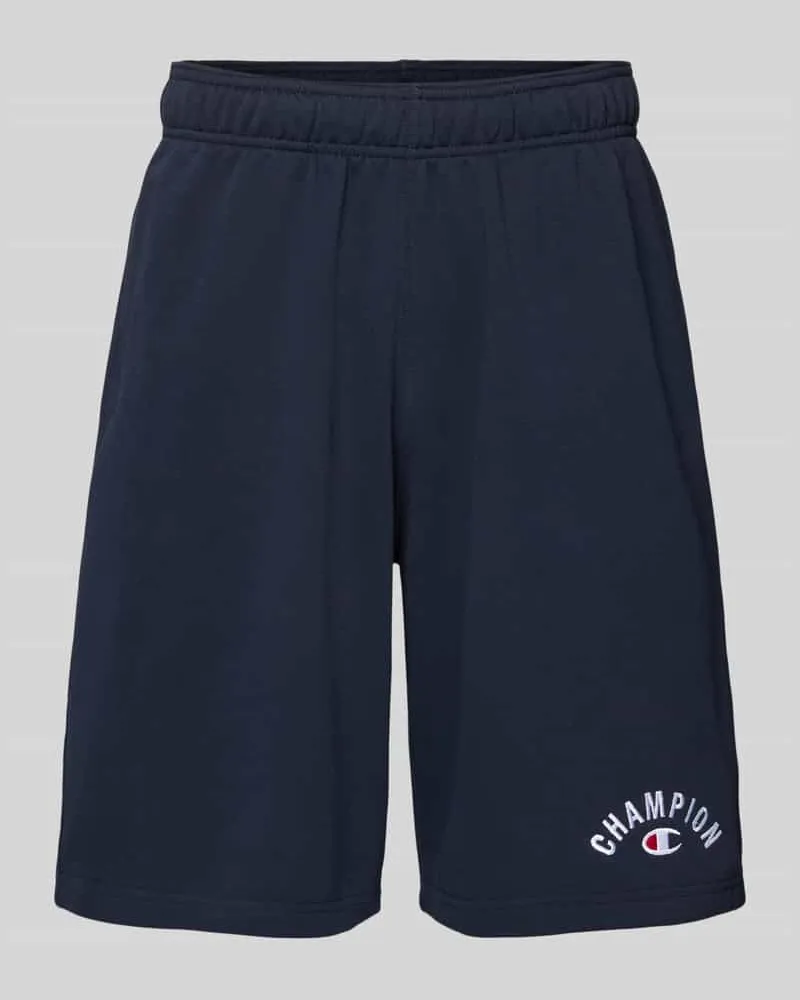 Champion Baggy Fit Sweatshorts mit Label-Stitching 