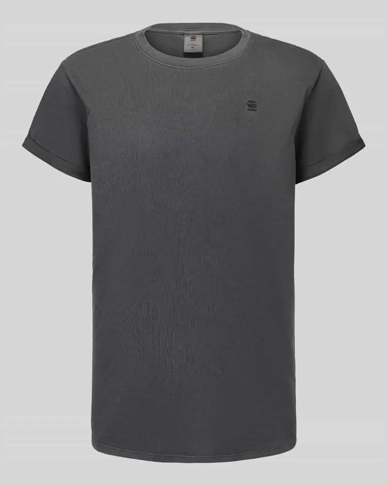 G-STAR RAW Relaxed Fit T-Shirt aus reiner Baumwolle Modell 'Lash washed Black