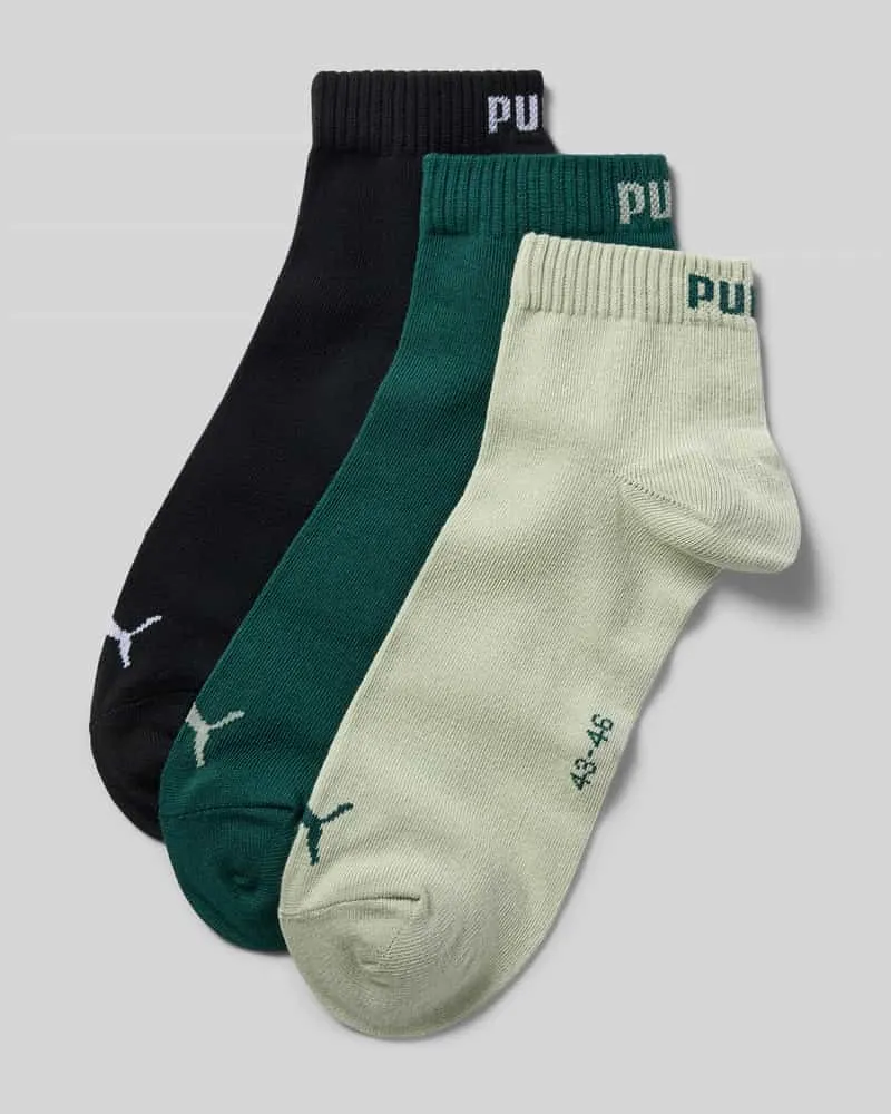 Puma Socken aus Baumwoll-Mix Gruen