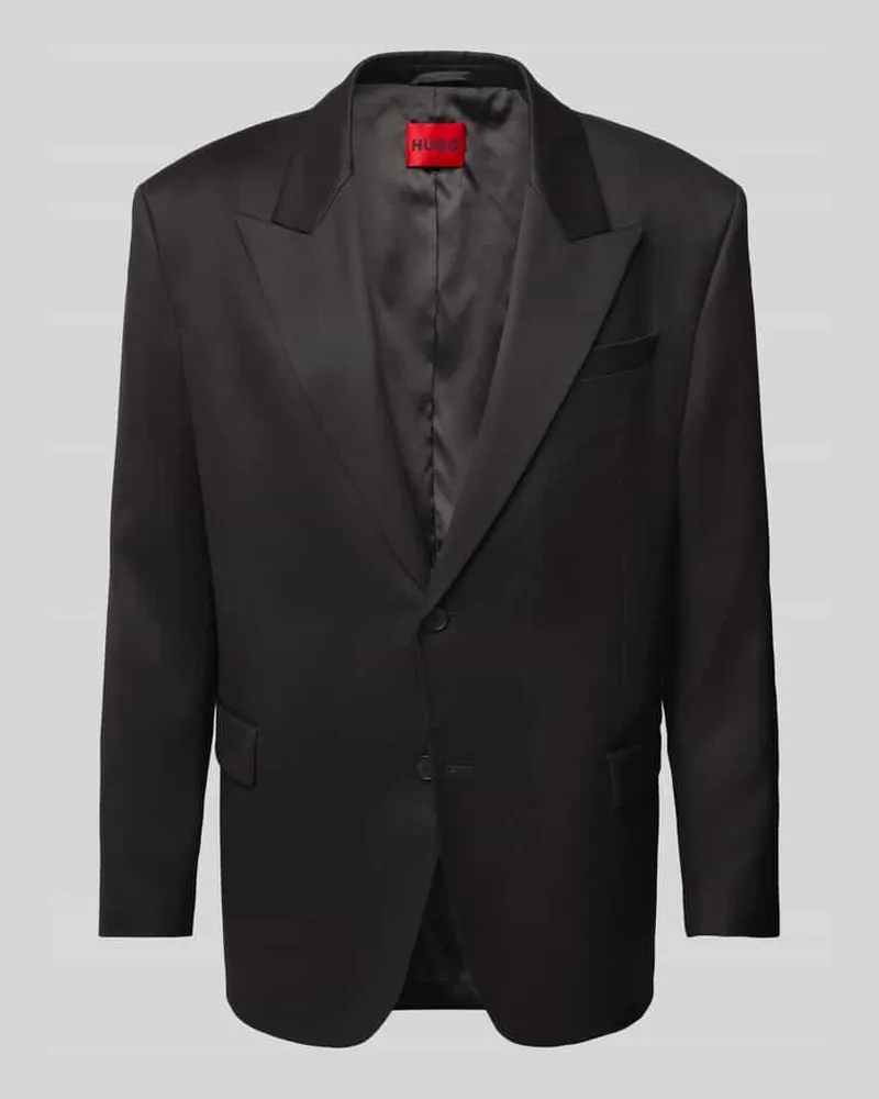 HUGO BOSS Sakko mit Brustleistentasche Modell 'Ulan Black