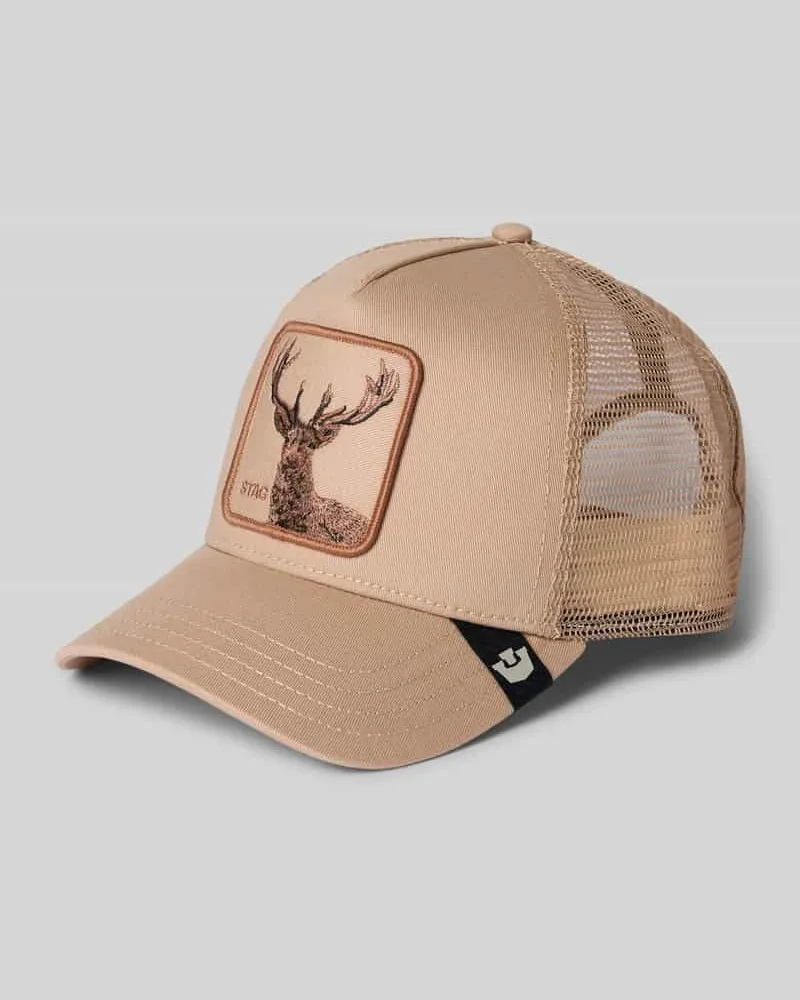 Goorin Bros. Trucker Cap mit Stitching Modell 'V2 Stag Sand